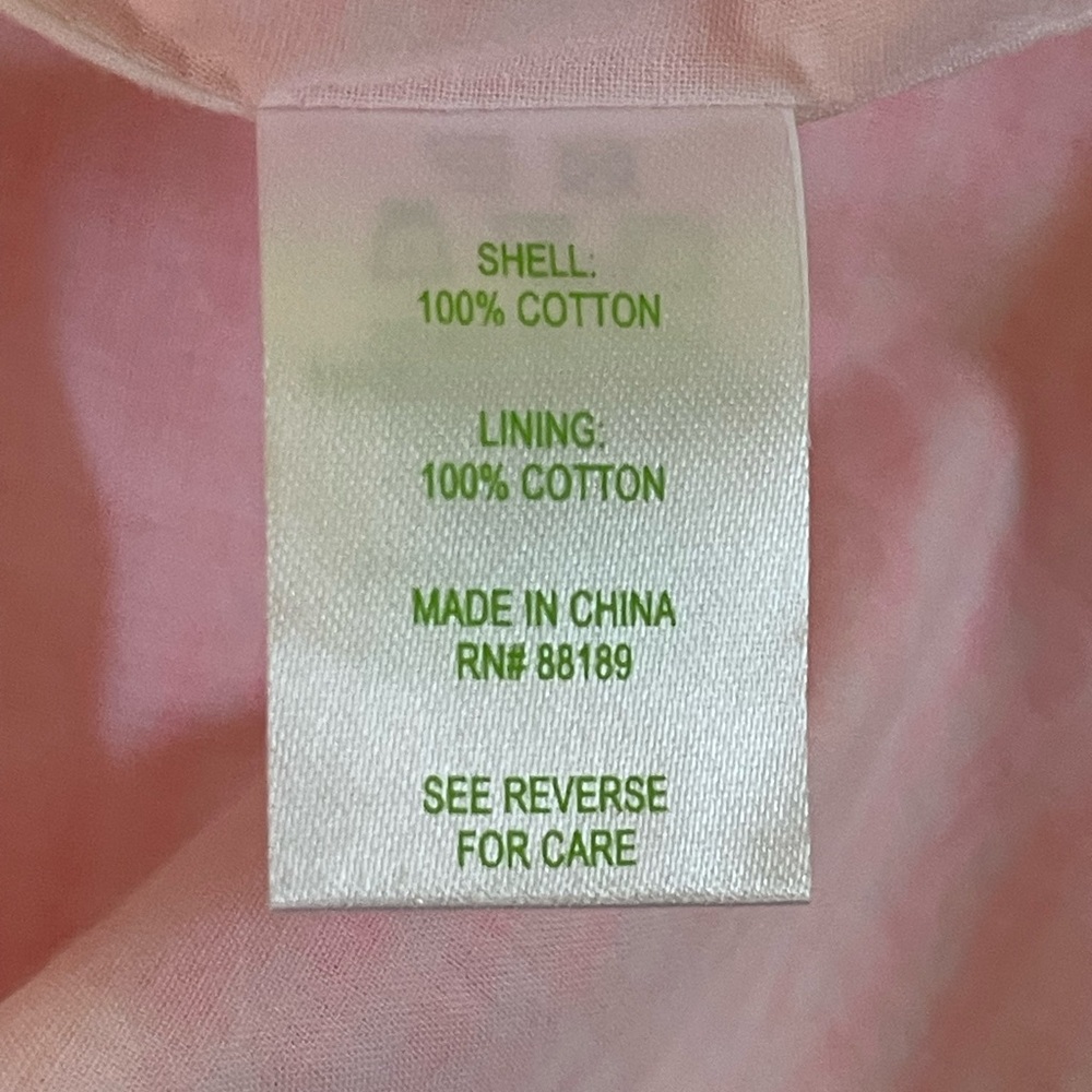 Lilly Pulitzer Thyme Scallop Peplum Skirt in the "Fiesta Pretty Pink" Size 4 - Picture 7 of 8